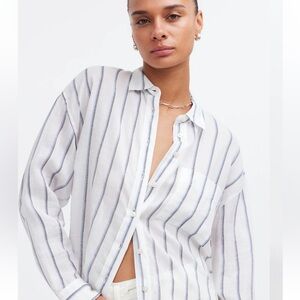 *NEW* Madewell The Oversized Shirt